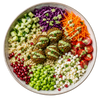 Funky falafel bowl