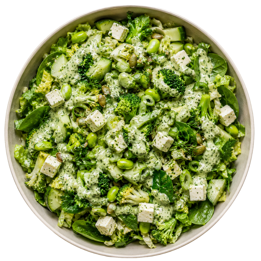 Green Goddess salade