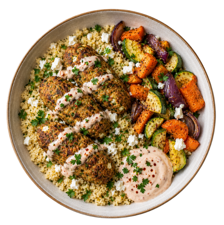 Marokkaanse Kofte Bowl