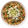 Mediterraanse orzo met linzen