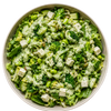 Pasta salade kip & bosbes