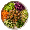 Poke bowl met tofu